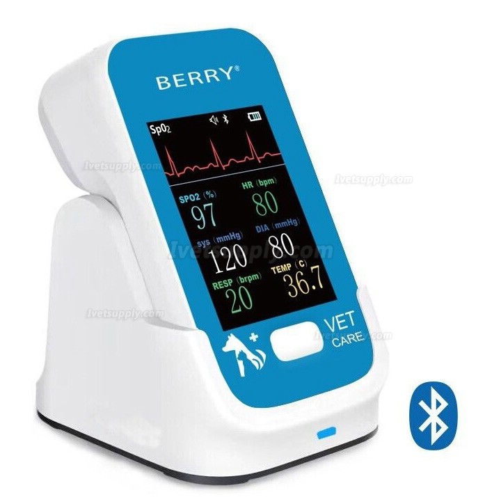 BERRY AM6200 Veterinary Monitors 6-Parameter Pet / Animal Monitor